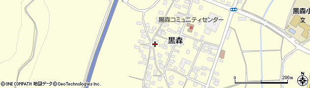 山形県酒田市黒森丁602周辺の地図