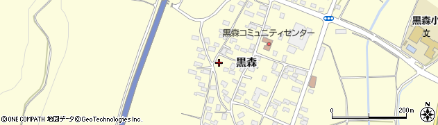 山形県酒田市黒森丁600周辺の地図