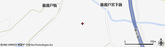 宮城県栗原市金成（藤渡戸後原）周辺の地図