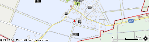 山形県酒田市局23周辺の地図