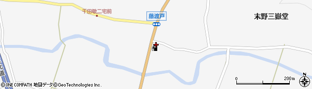 宮城県栗原市金成藤渡戸館前20周辺の地図