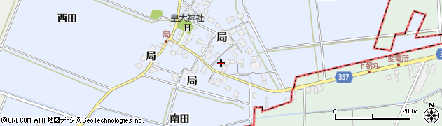 山形県酒田市局7周辺の地図