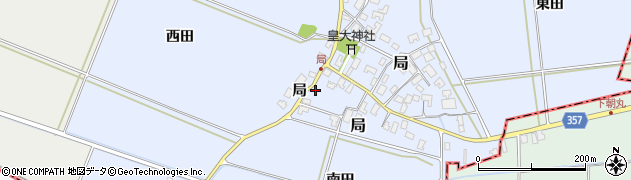 山形県酒田市局（局）周辺の地図