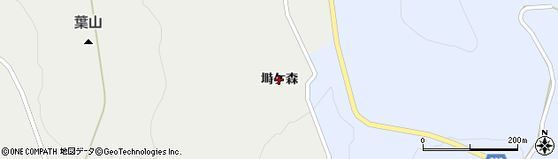 岩手県一関市藤沢町藤沢（塒ケ森）周辺の地図