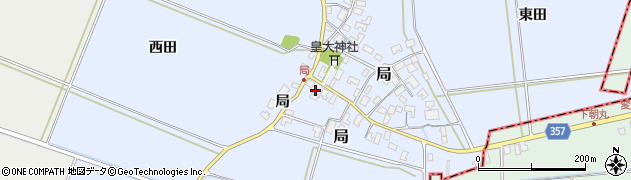 山形県酒田市局61周辺の地図