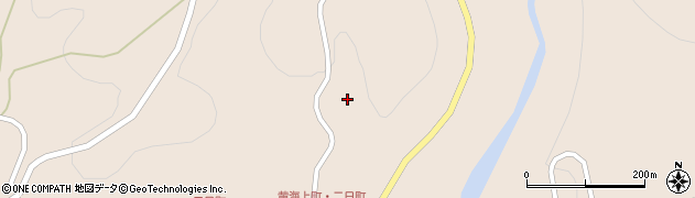 岩手県一関市藤沢町黄海上場234周辺の地図