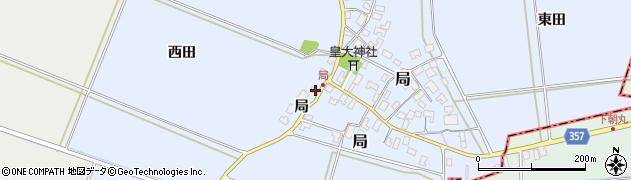 山形県酒田市局67周辺の地図
