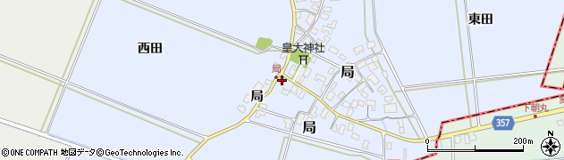 山形県酒田市局62周辺の地図