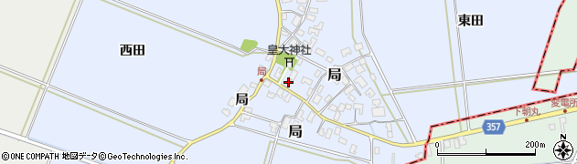 山形県酒田市局28周辺の地図