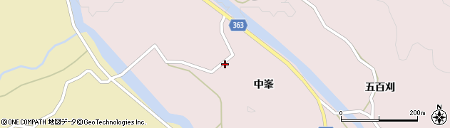 山形県酒田市山元中峯49周辺の地図
