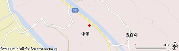 山形県酒田市山元中峯38周辺の地図