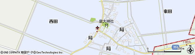 山形県酒田市局59周辺の地図