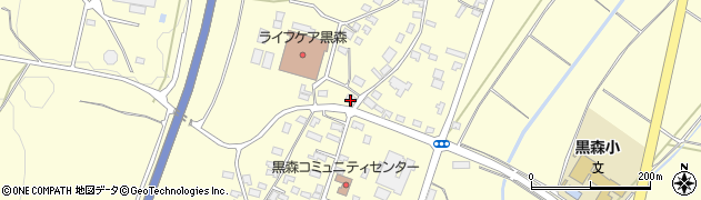山形県酒田市黒森戊57周辺の地図