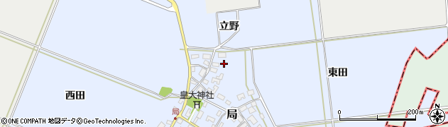 山形県酒田市局40周辺の地図