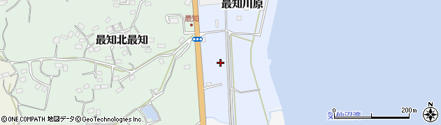 宮城県気仙沼市周辺の地図