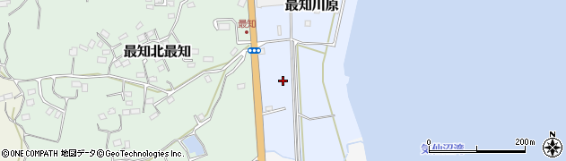 最知駅周辺の地図