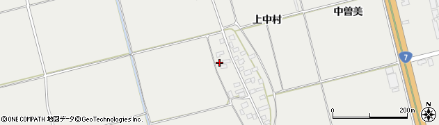 山形県酒田市広野上中村124周辺の地図