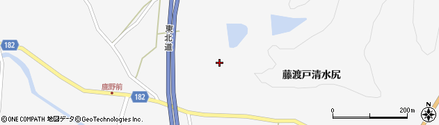 宮城県栗原市金成（藤渡戸上水押）周辺の地図