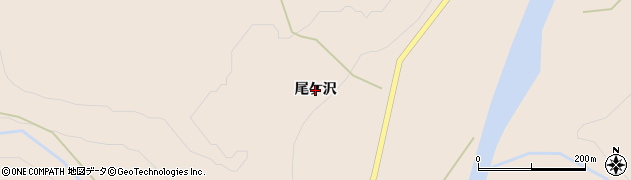 宮城県大崎市鳴子温泉鬼首（尾ケ沢）周辺の地図