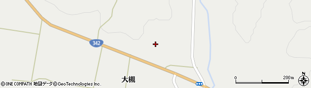 岩手県一関市花泉町金沢（新田）周辺の地図