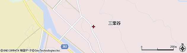 山形県酒田市山元三栗谷31-3周辺の地図