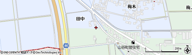 山形県庄内町（東田川郡）跡（田中）周辺の地図