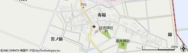 山形県酒田市門田寿福110周辺の地図