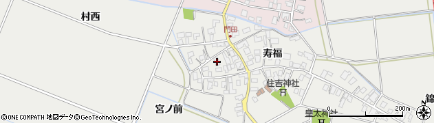 山形県酒田市門田寿福144周辺の地図