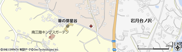 宮城県気仙沼市岩月宝ヶ沢130周辺の地図