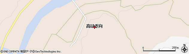 宮城県大崎市鳴子温泉鬼首高はぎ向周辺の地図