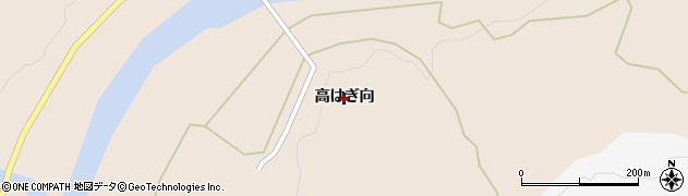 宮城県大崎市鳴子温泉鬼首（高はぎ向）周辺の地図