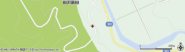 山形県酒田市田沢田沢新田1周辺の地図