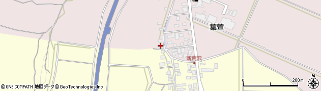 山形県酒田市坂野辺新田丁27-2周辺の地図