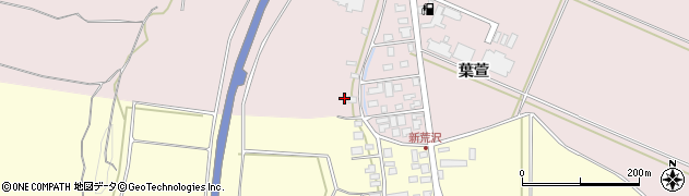 山形県酒田市坂野辺新田（坂野辺）周辺の地図