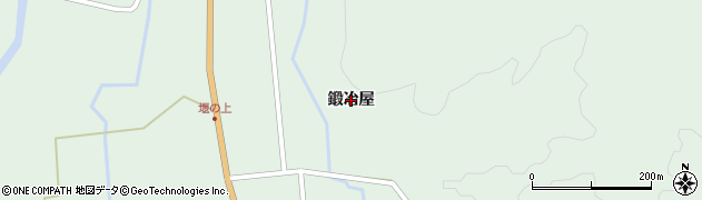 宮城県栗原市栗駒松倉（鍛冶屋）周辺の地図