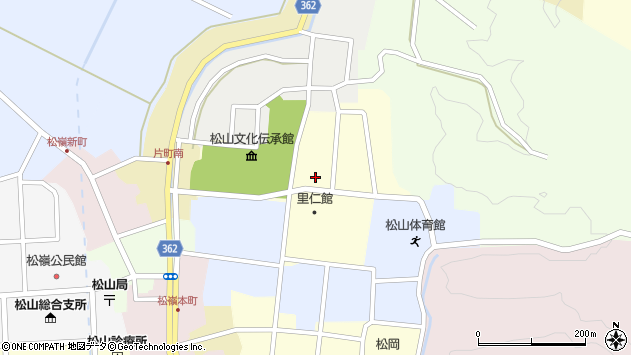 〒999-6832 山形県酒田市新屋敷の地図