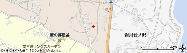 宮城県気仙沼市岩月宝ヶ沢90周辺の地図