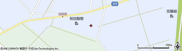 山形県庄内町（東田川郡）提興屋（下田）周辺の地図