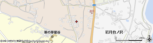 宮城県気仙沼市岩月宝ヶ沢93-12周辺の地図