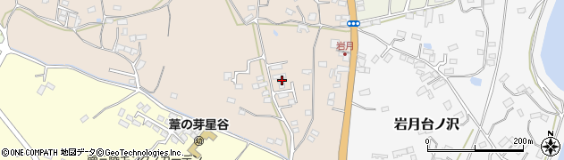 宮城県気仙沼市岩月宝ヶ沢93周辺の地図