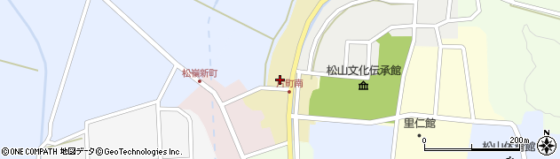 山形県酒田市片町周辺の地図