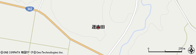 岩手県一関市花泉町金沢（運南田）周辺の地図