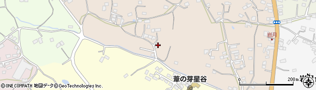 宮城県気仙沼市岩月宝ヶ沢209周辺の地図