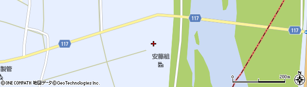 山形県庄内町（東田川郡）提興屋（中島）周辺の地図