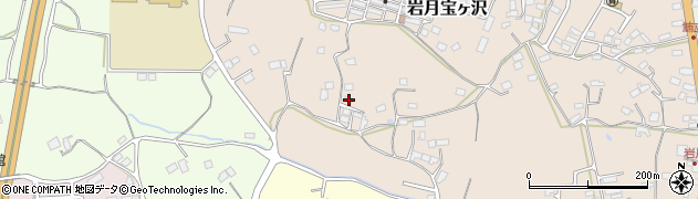 宮城県気仙沼市岩月宝ヶ沢257周辺の地図