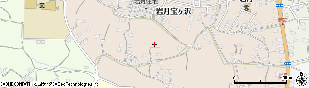 宮城県気仙沼市岩月宝ヶ沢236-5周辺の地図