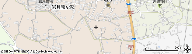宮城県気仙沼市岩月宝ヶ沢120周辺の地図