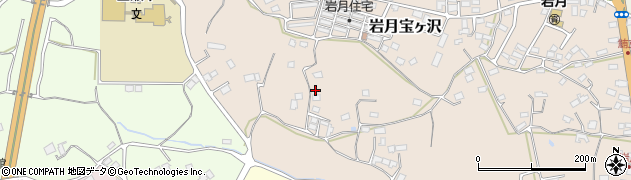 宮城県気仙沼市岩月宝ヶ沢270周辺の地図