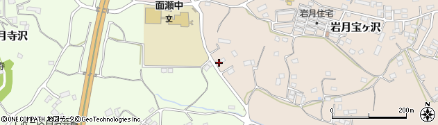 宮城県気仙沼市岩月宝ヶ沢340-9周辺の地図