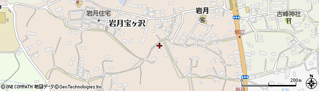宮城県気仙沼市岩月宝ヶ沢185周辺の地図
